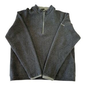 Dunning Golf Wool Blend Quarter Zip Pullover Size M